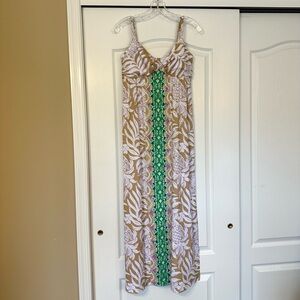 Lilly Pulitzer Floralie Maxi Dress Bon Vivants Size 6 NWT